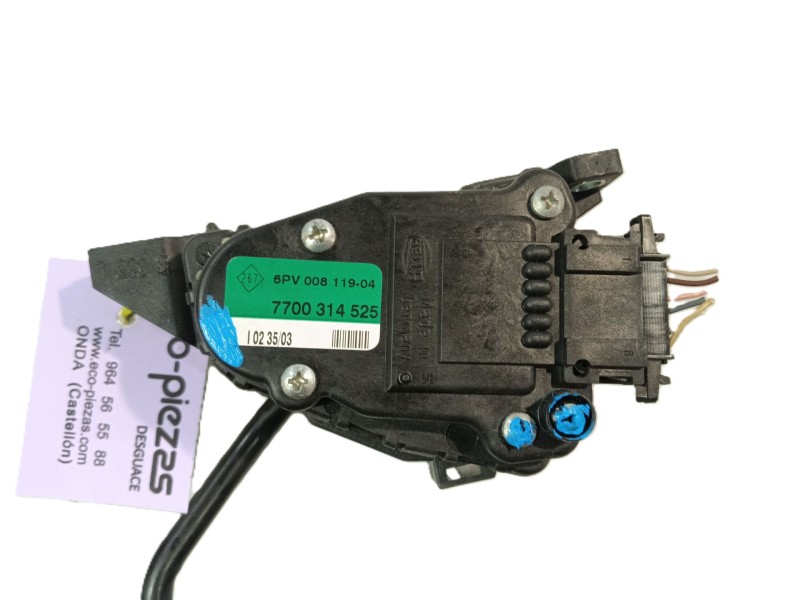 Recambio de pedal acelerador para opel movano a caja/chasis (x70) 2.5 dti (ed, hd, ud0, ud4) referencia OEM IAM   