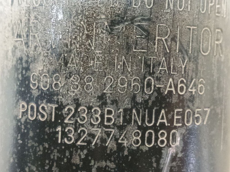 Recambio de amortiguador trasero derecho para fiat ducato caja/chasis (244_) 2.8 jtd referencia OEM IAM   
