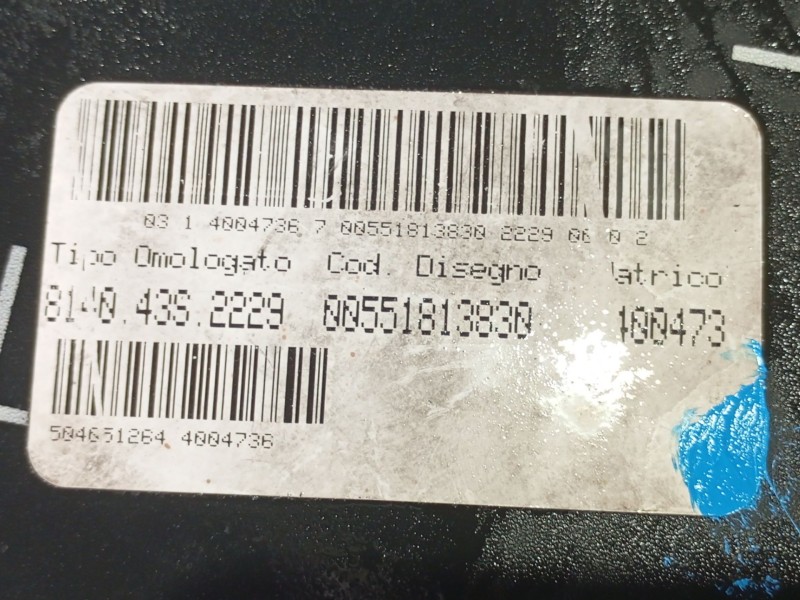 Recambio de motor completo para fiat ducato caja/chasis (244_) 2.8 jtd referencia OEM IAM 814043S S0FIM 