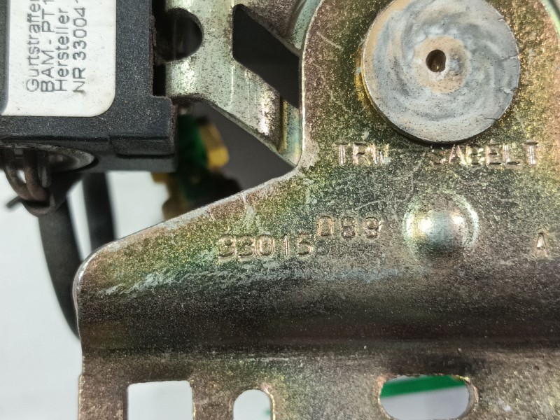 Recambio de cinturon seguridad delantero derecho para fiat ducato caja/chasis (244_) 2.8 jtd referencia OEM IAM 0000735332347  