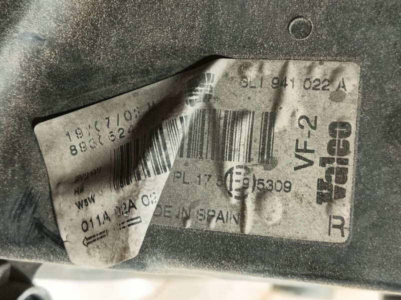 Recambio de faro derecho para seat ibiza iii (6l1) 1.4 16v referencia OEM IAM 6L1941752M 6L1941022A 