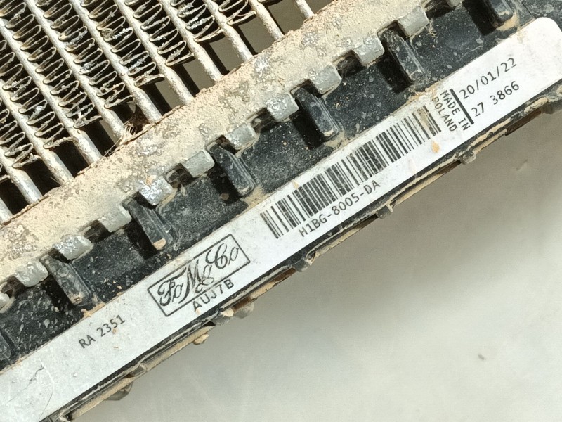 Recambio de radiador agua para ford puma (j2k, cf7) 1.0 ecoboost referencia OEM IAM 2545469  