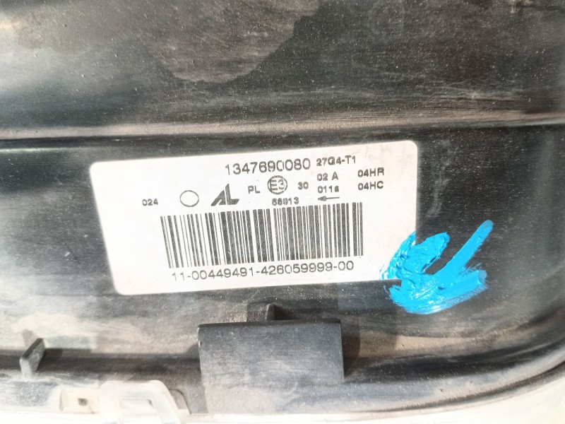 Recambio de faro derecho para fiat ducato caja/chasis (244_) 2.8 jtd referencia OEM IAM 0001347690080  