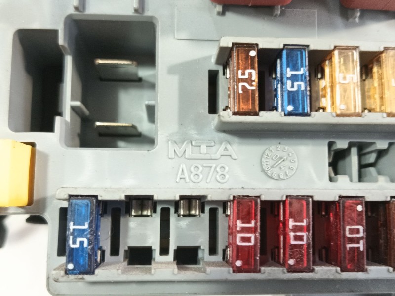 Recambio de caja reles / fusibles para fiat ducato caja/chasis (244_) 2.8 jtd referencia OEM IAM   