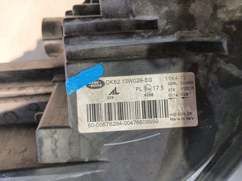 Recambio de faro derecho para land rover range rover sport ii (l494) 4.4 sdv8 4x4 referencia OEM IAM   