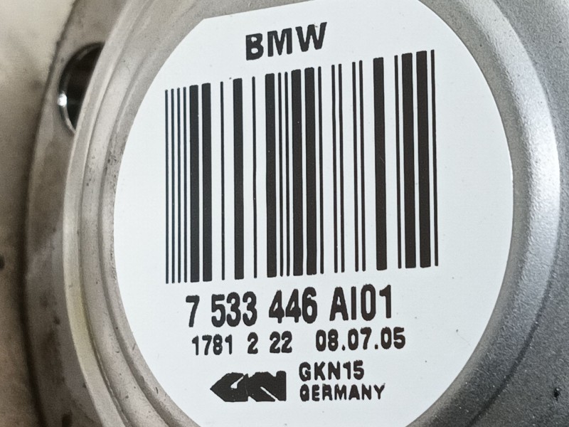Recambio de transmision trasera izquierda para bmw 3 (e90) 320 d referencia OEM IAM   
