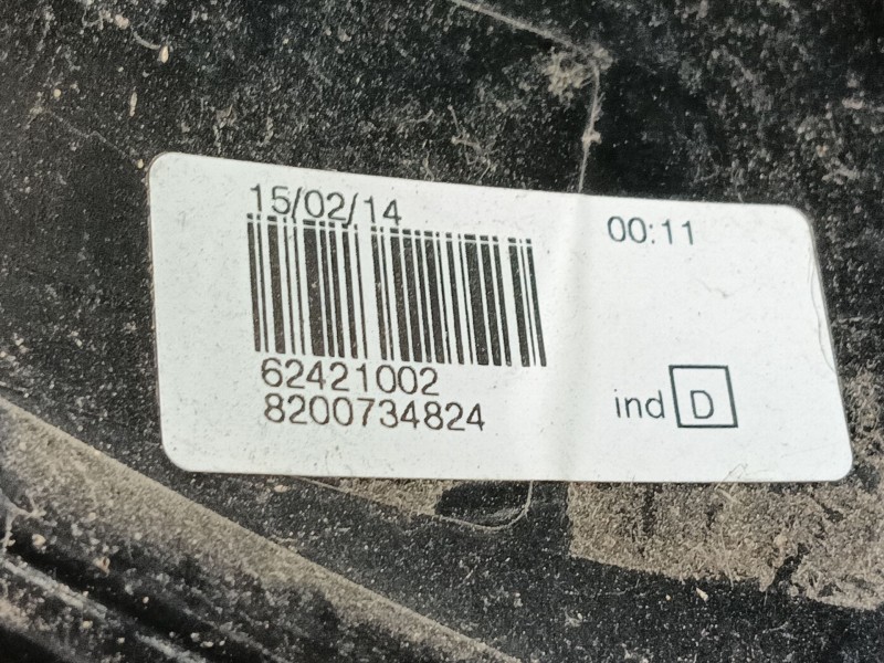 Recambio de piloto trasero derecho para dacia sandero (bs_) 1.2 16v referencia OEM IAM 8200734824 62421002 