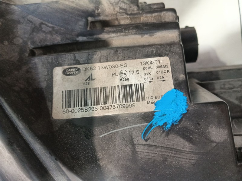 Recambio de faro izquierdo para land rover range rover sport ii (l494) 4.4 sdv8 4x4 referencia OEM IAM   
