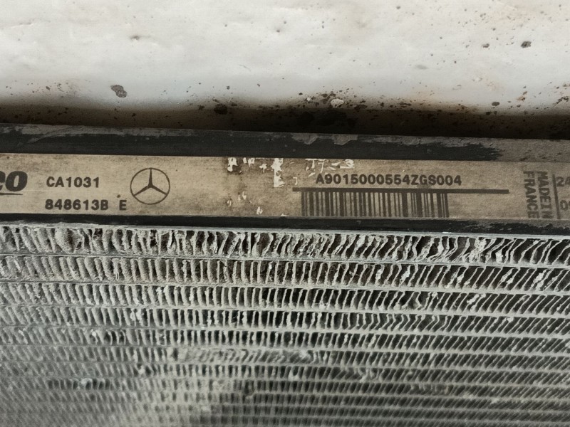 Recambio de condensador / radiador aire acondicionado para mercedes-benz sprinter 3-t furgoneta (b903) 313 cdi (903.663, 903.662