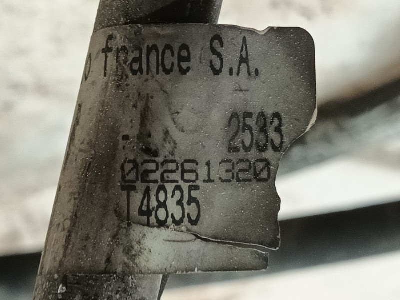 Recambio de tubos aire acondicionado para opel movano a caja/chasis (x70) 2.5 dti (ed, hd, ud0, ud4) referencia OEM IAM   