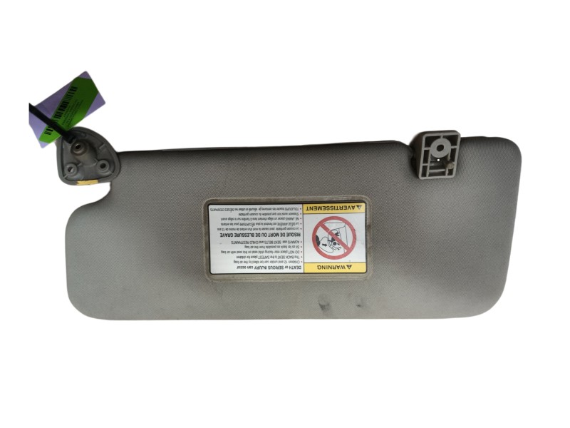 Recambio de parasol derecho para ssangyong kyron 2.0 xdi referencia OEM IAM 7612009500ABR  