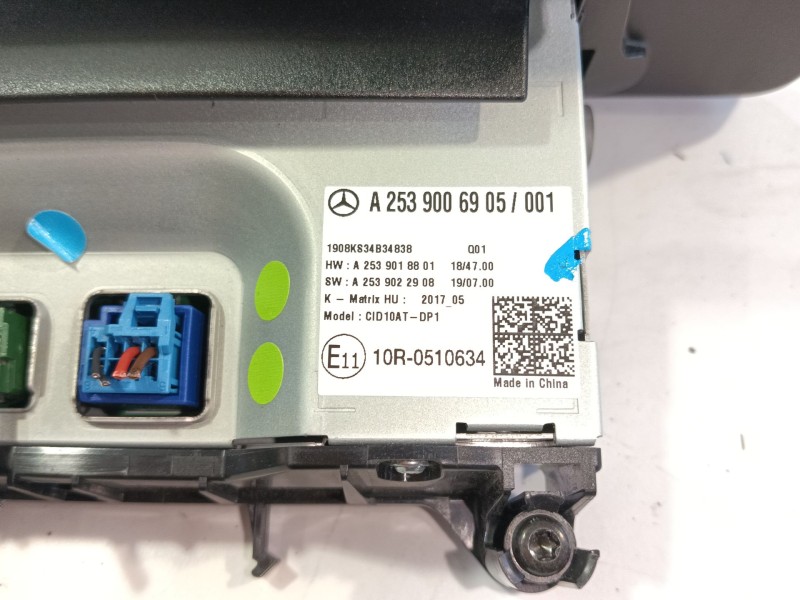 Recambio de pantalla multifuncion para mercedes-benz glc (x253) 200 eq boost 4-matic (253.981) referencia OEM IAM   