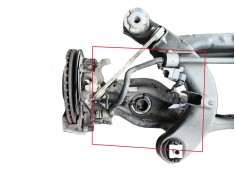 Recambio de puente trasero para mercedes-benz glc (x253) 200 eq boost 4-matic (253.981) referencia OEM IAM    2