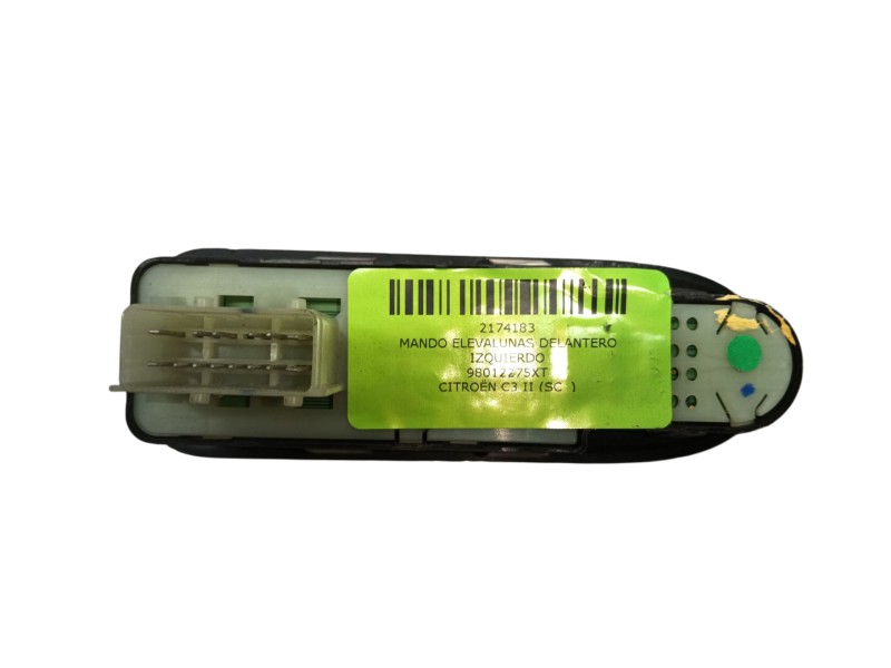 Recambio de mando elevalunas delantero izquierdo para citroën c3 ii (sc_) 1.4 hdi 70 (sc8hzc, sc8hr0, sc8hp4) referencia OEM IAM