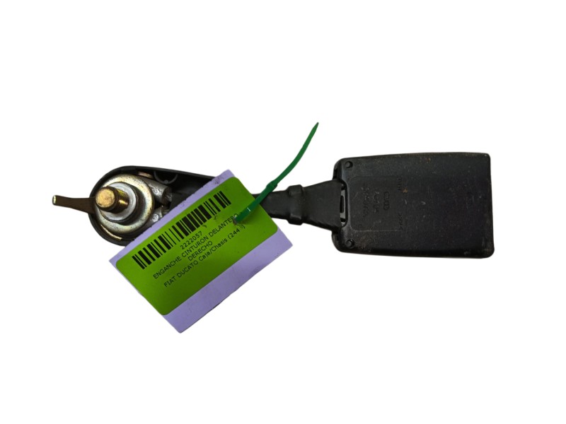 Recambio de enganche cinturon delantero derecho para fiat ducato caja/chasis (244_) 2.8 jtd referencia OEM IAM   