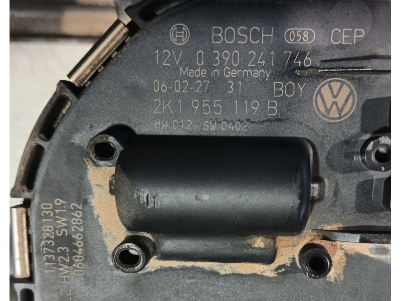 Recambio de motor limpia delantero para volkswagen touran (1t1, 1t2) 1.6 referencia OEM IAM 2K1955119D  