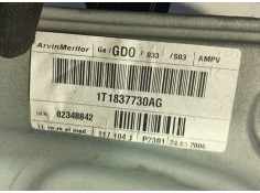 Recambio de elevalunas delantero derecho para volkswagen touran (1t1, 1t2) 1.6 referencia OEM IAM    2