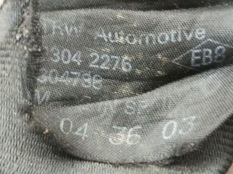 Recambio de cinturon seguridad delantero izquierdo para opel movano a caja/chasis (x70) 2.5 dti (ed, hd, ud0, ud4) referencia OE