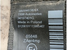 Recambio de cinturon seguridad trasero izquierdo para citroën c5 aircross (ac_, aj_, ar_, a4_) 1.2 puretech 130 (arhnsj) referen 2