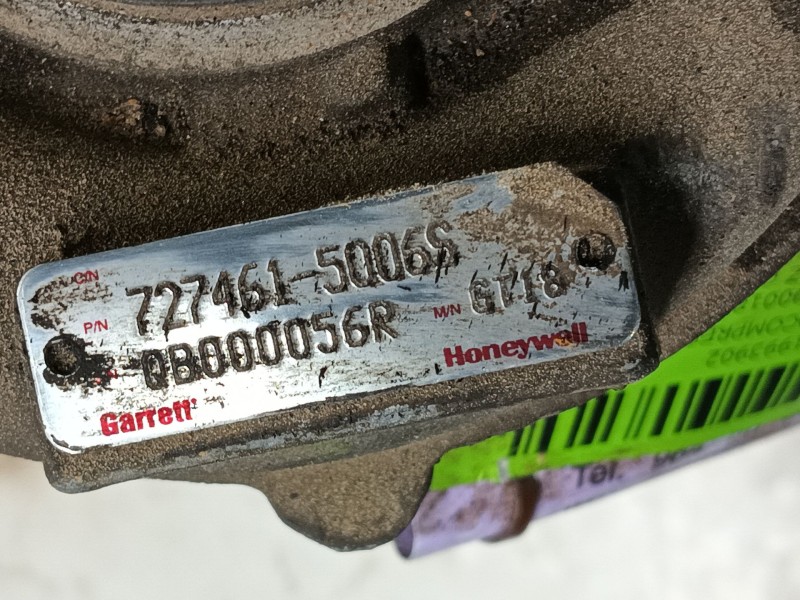 Recambio de turbocompresor para mercedes-benz clase e (w211) e 220 cdi (211.006) referencia OEM IAM 646090018080  