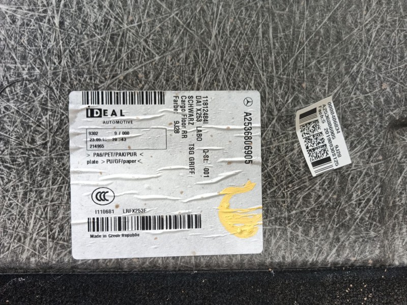 Recambio de bandeja trasera para mercedes-benz glc (x253) 200 eq boost 4-matic (253.981) referencia OEM IAM   