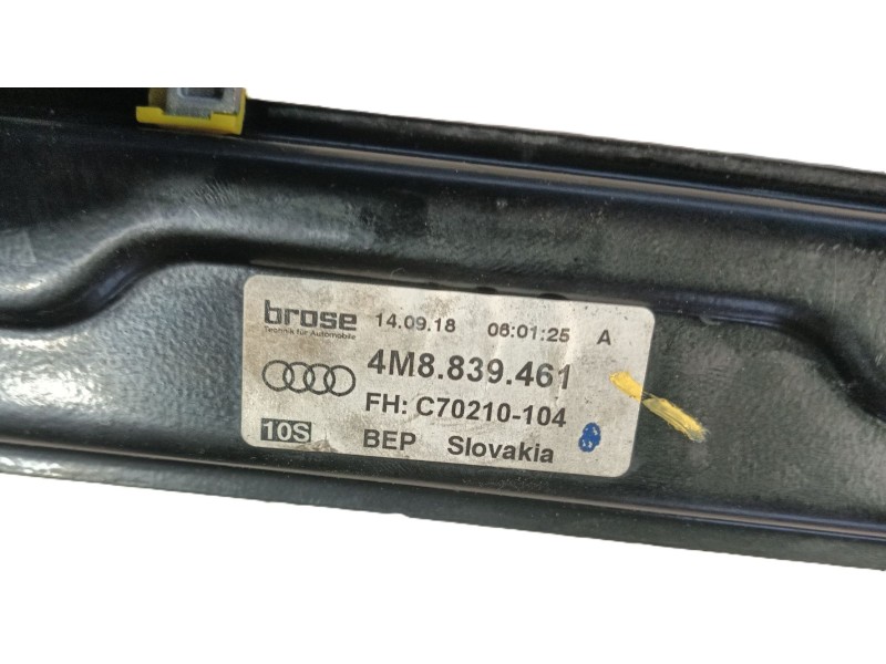 Recambio de elevalunas trasero izquierdo para audi q8 (4mn, 4mt) 50 tdi mild hybrid quattro referencia OEM IAM 4M8839461  