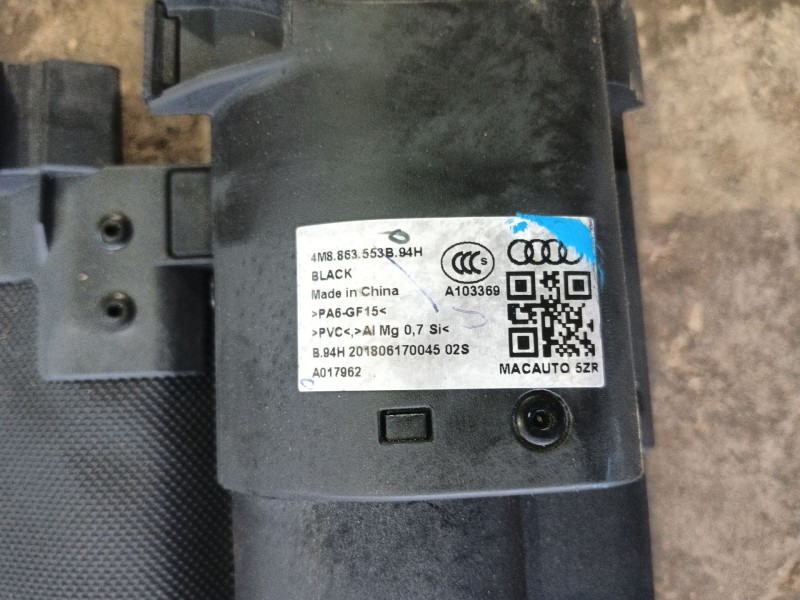 Recambio de bandeja trasera para audi q8 (4mn, 4mt) 50 tdi mild hybrid quattro referencia OEM IAM 4M8863553B94H  