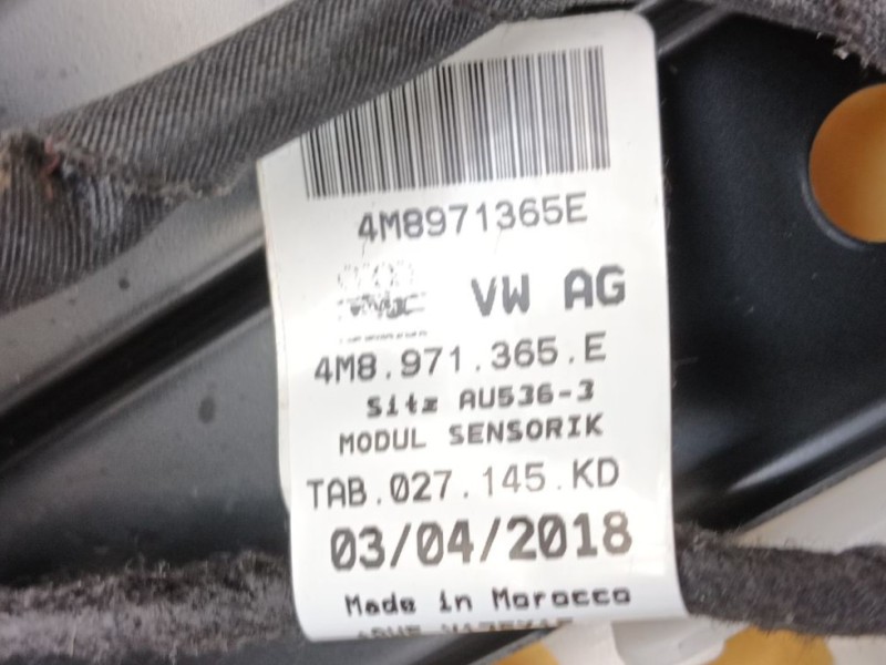 Recambio de asiento trasero derecho para audi q8 (4mn, 4mt) 50 tdi mild hybrid quattro referencia OEM IAM   