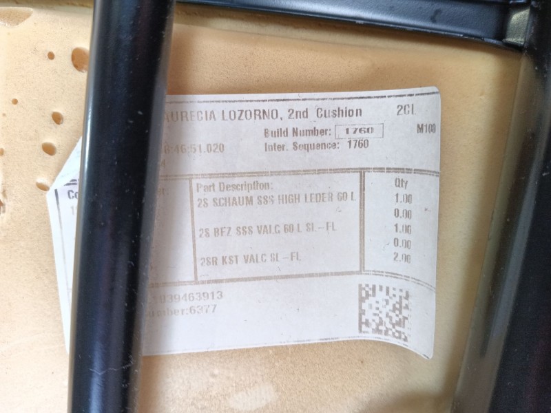 Recambio de asiento trasero izquierdo para audi q8 (4mn, 4mt) 50 tdi mild hybrid quattro referencia OEM IAM   