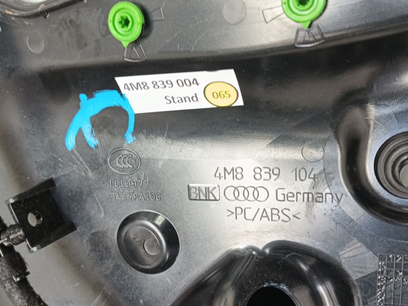 Recambio de puerta trasera derecha para audi q8 (4mn, 4mt) 50 tdi mild hybrid quattro referencia OEM IAM 4M8833052C  