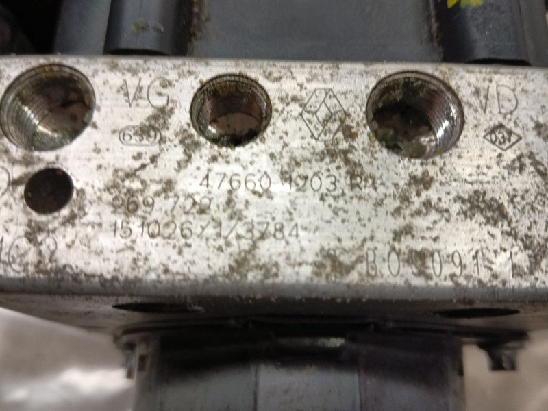 Recambio de abs para dacia sandero ii (b8_) 1.2 referencia OEM IAM 476607745R 476601203R 