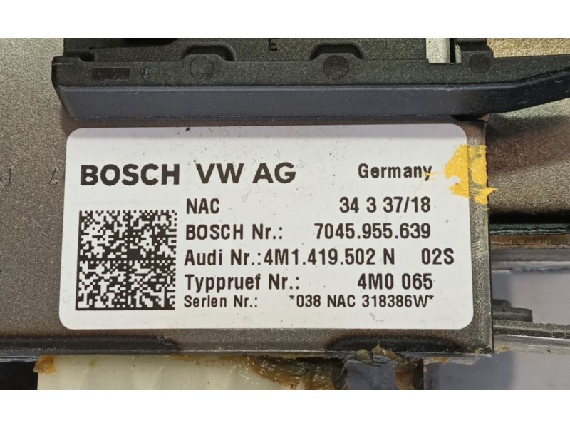 Recambio de columna direccion para audi q8 (4mn, 4mt) 50 tdi mild hybrid quattro referencia OEM IAM 4M1419502T  