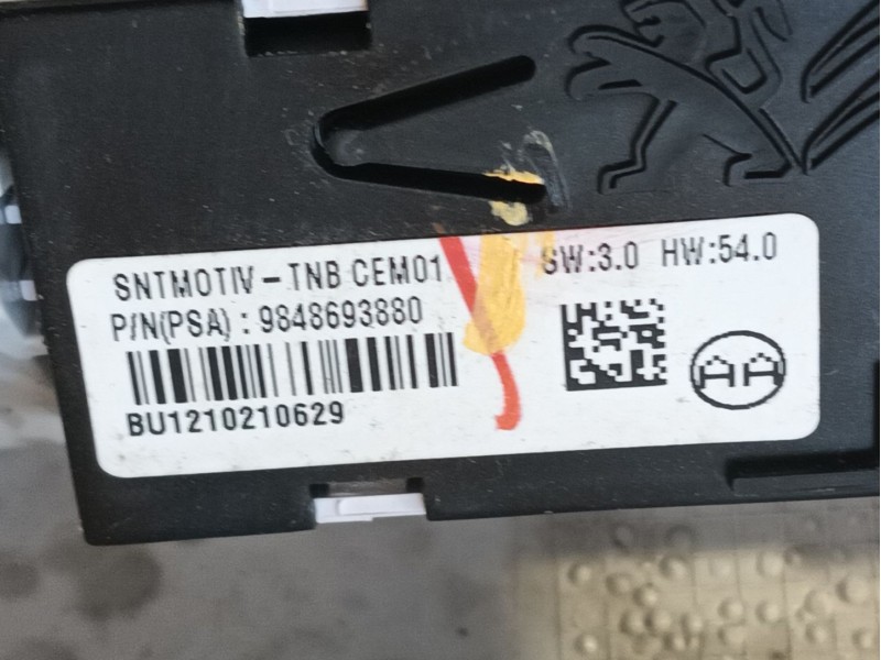 Recambio de luz interior para peugeot 3008 ii suv (mc_, mr_, mj_, m4_) 1.5 bluehdi 130 referencia OEM IAM   