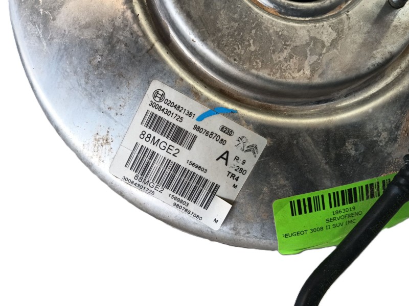 Recambio de servofreno para peugeot 3008 ii suv (mc_, mr_, mj_, m4_) 1.5 bluehdi 130 referencia OEM IAM   