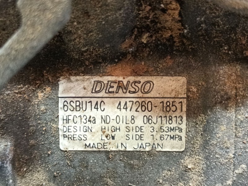 Recambio de compresor aire acondicionado para bmw 1 (e87) 118 d referencia OEM IAM 64526987862  