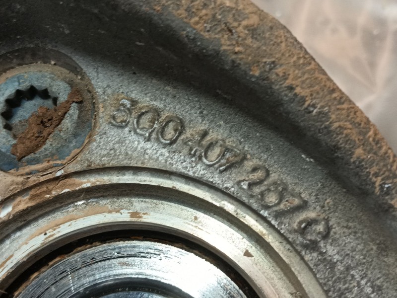 Recambio de mangueta delantera izquierda para volkswagen tiguan (ad1, ax1) 1.4 tsi referencia OEM IAM 5Q0 407 253 C  