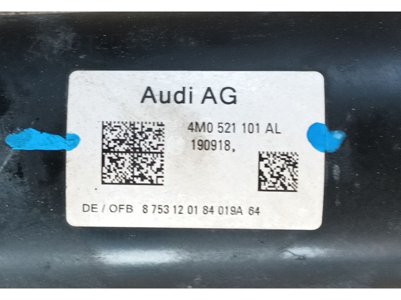 Recambio de transmision central para audi q8 (4mn, 4mt) 50 tdi mild hybrid quattro referencia OEM IAM   