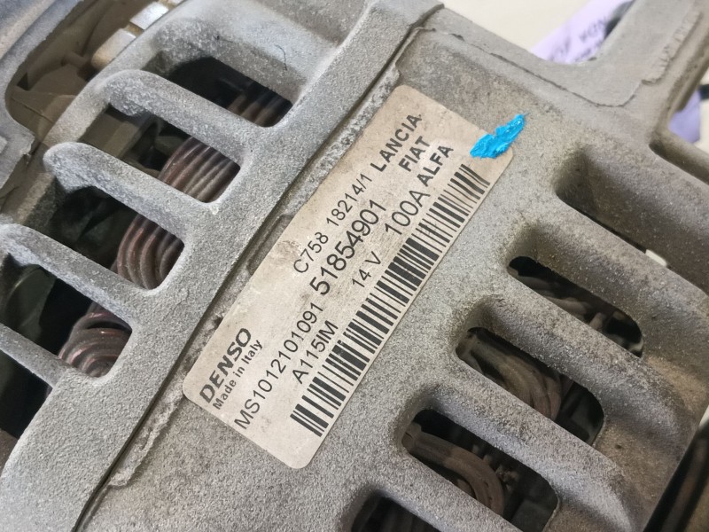 Recambio de alternador para fiat doblo cargo (263_) 1.6 d multijet referencia OEM IAM 0000052003518  