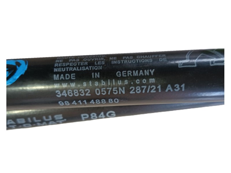 Recambio de amortiguadores maletero / porton para peugeot 3008 ii suv (mc_, mr_, mj_, m4_) 1.5 bluehdi 130 referencia OEM IAM   