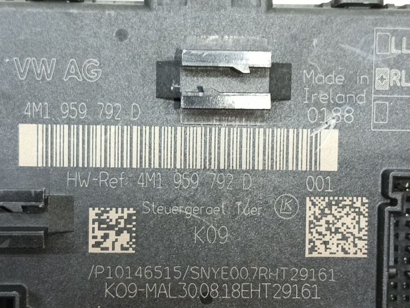 Recambio de modulo electronico para audi q8 (4mn, 4mt) 50 tdi mild hybrid quattro referencia OEM IAM   