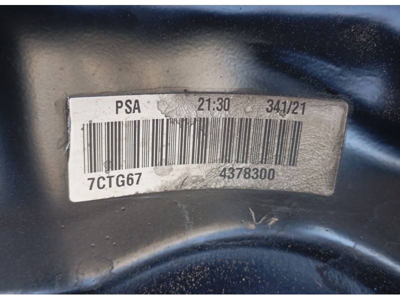 Recambio de puente delantero para peugeot 3008 ii suv (mc_, mr_, mj_, m4_) 1.5 bluehdi 130 referencia OEM IAM 9808812580  