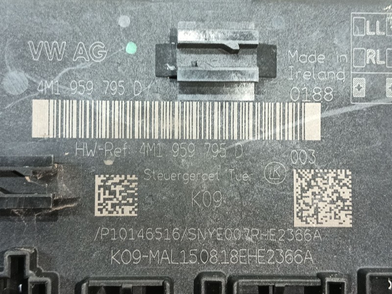 Recambio de modulo electronico para audi q8 (4mn, 4mt) 50 tdi mild hybrid quattro referencia OEM IAM   