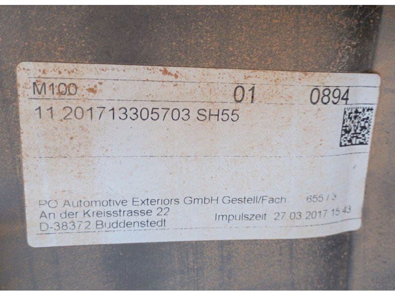 Recambio de paragolpes trasero para volkswagen tiguan (ad1, ax1) 1.4 tsi referencia OEM IAM  308620495 