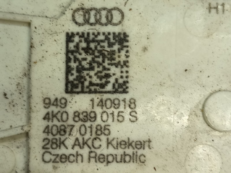 Recambio de cerradura puerta trasera izquierda para audi q8 (4mn, 4mt) 50 tdi mild hybrid quattro referencia OEM IAM 4K0839015S 