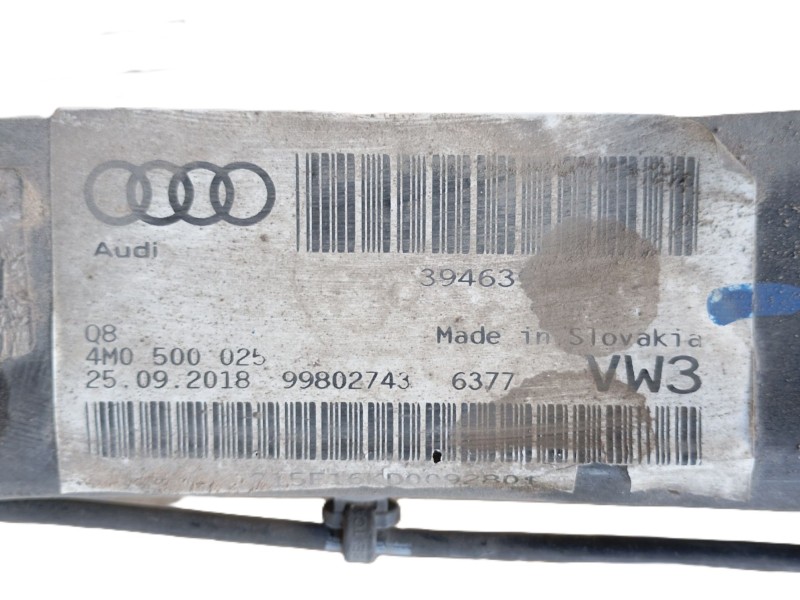 Recambio de puente trasero para audi q8 (4mn, 4mt) 50 tdi mild hybrid quattro referencia OEM IAM 4M0505235CH BA060010F9 