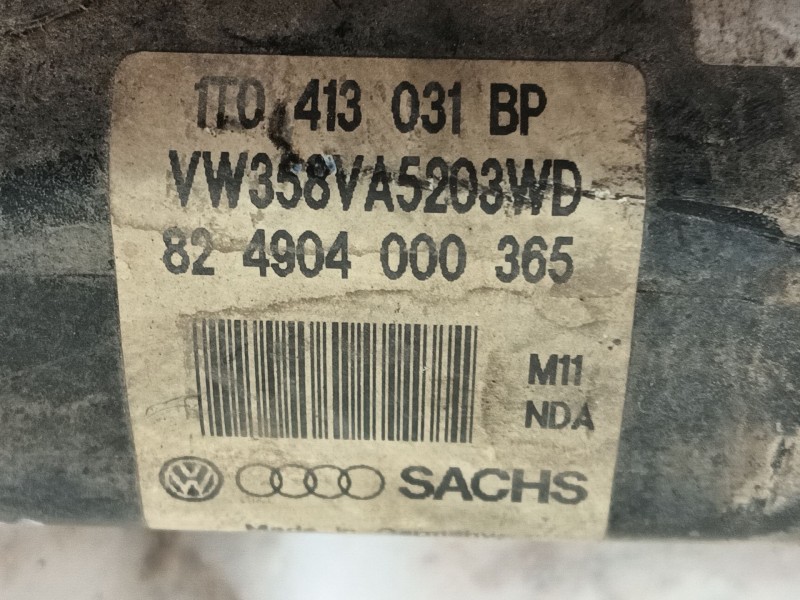 Recambio de amortiguador delantero izquierdo para volkswagen touran (1t1, 1t2) 1.6 referencia OEM IAM 1T0413031BP 824904000365 