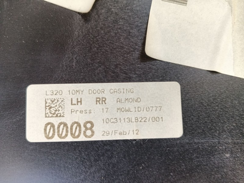 Recambio de guarnecido puerta trasera izquierda para land rover range rover sport i (l320) 3.0 d 4x4 referencia OEM IAM   