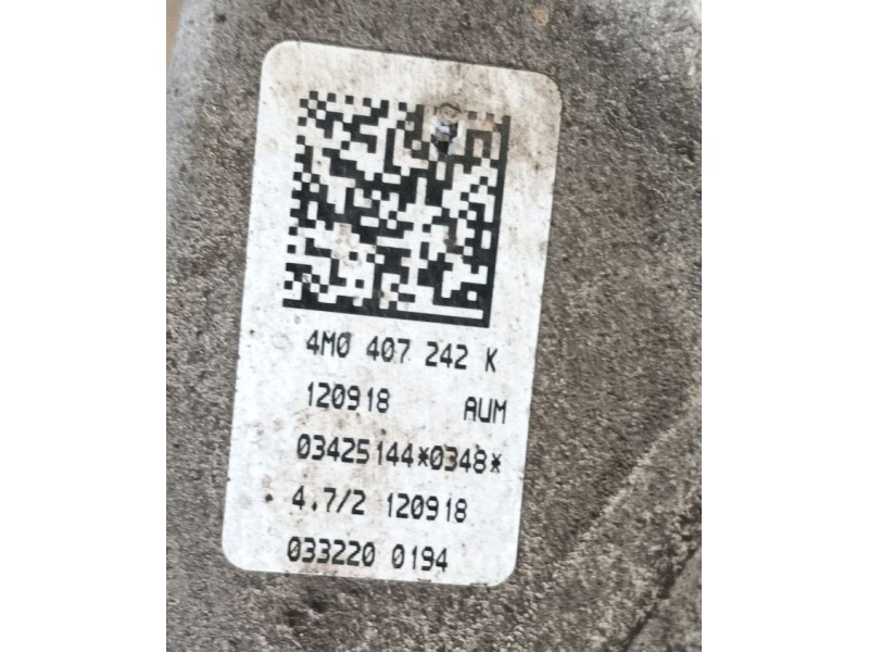 Recambio de mangueta delantera derecha para audi q8 (4mn, 4mt) 50 tdi mild hybrid quattro referencia OEM IAM 4M0407254K  