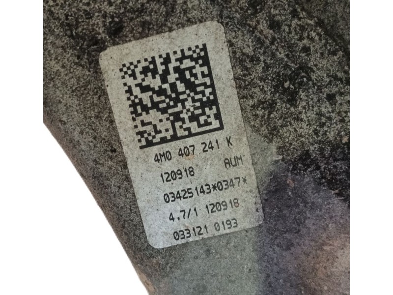 Recambio de mangueta delantera izquierda para audi q8 (4mn, 4mt) 50 tdi mild hybrid quattro referencia OEM IAM 4M0407253K  