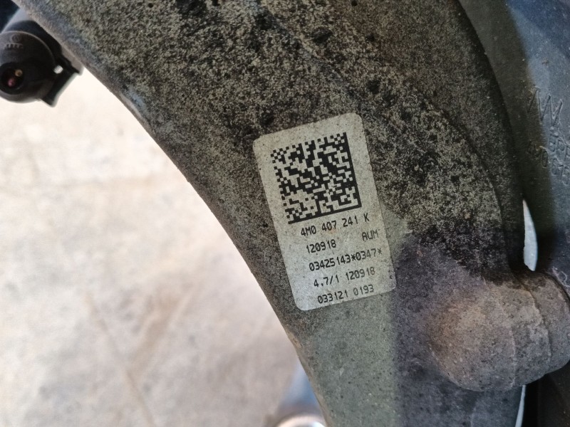 Recambio de mangueta delantera izquierda para audi q8 (4mn, 4mt) 50 tdi mild hybrid quattro referencia OEM IAM 4M0407253K  